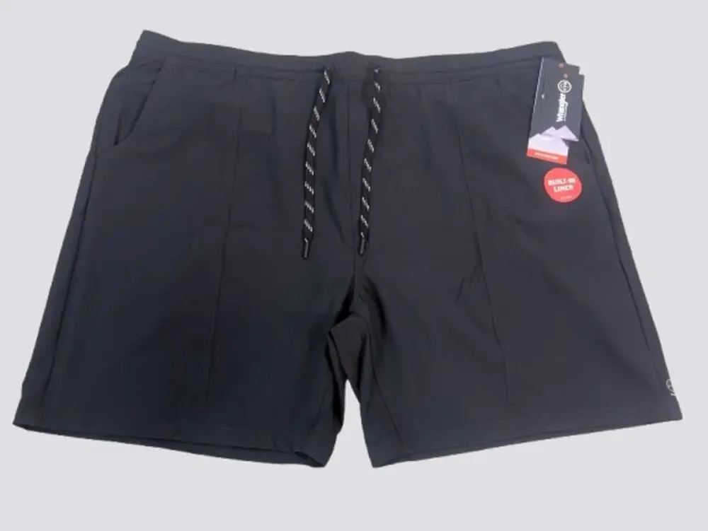 Mens ATG WRANGLER Gym to Trail Shorts | Built in Liner | Size XXL | NWT